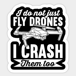 Drone Pilot Sticker